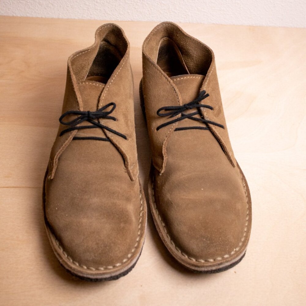 Crew Cuts J. Crew Leather Desert Chukka Boot (Sz. 8)